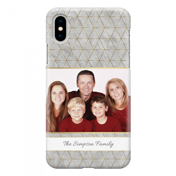 APPLE - iPhone X - 3D Snap Case - Happy Family
