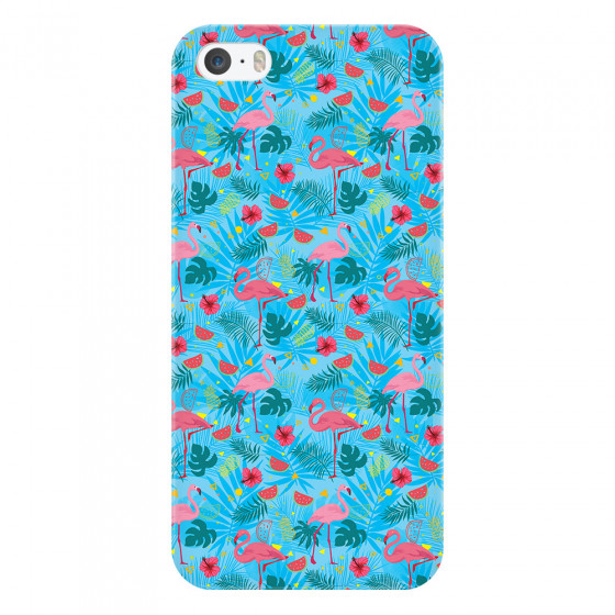 APPLE - iPhone 5S - 3D Snap Case - Tropical Flamingo IV