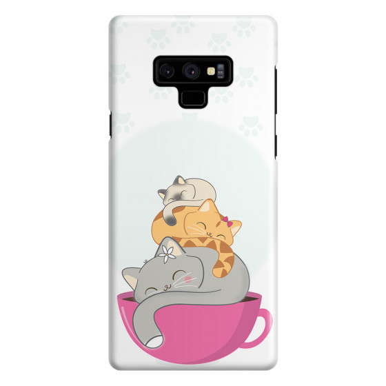 SAMSUNG - Galaxy Note 9 - 3D Snap Case - Sleep Tight Kitty