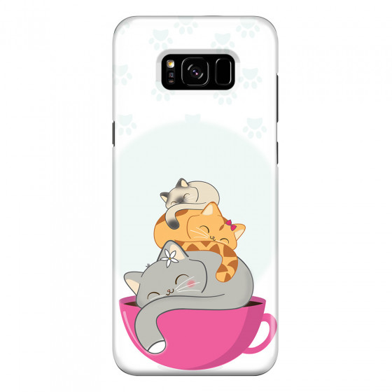 SAMSUNG - Galaxy S8 Plus - 3D Snap Case - Sleep Tight Kitty