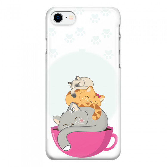 APPLE - iPhone 7 - 3D Snap Case - Sleep Tight Kitty
