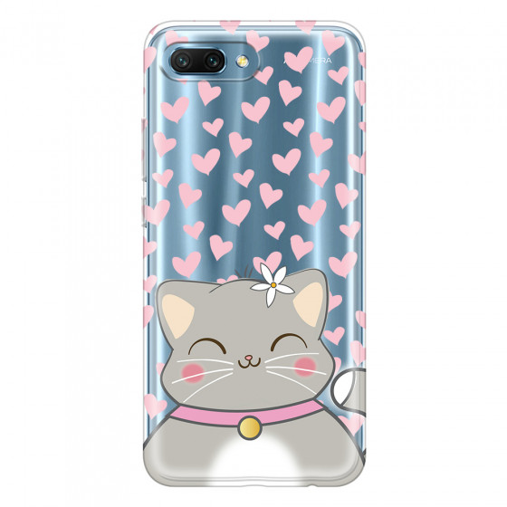 HONOR - Honor 10 - Soft Clear Case - Kitty