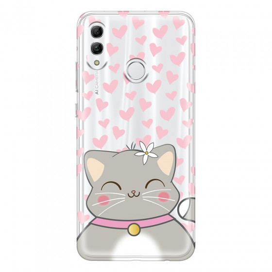 HONOR - Honor 10 Lite - Soft Clear Case - Kitty