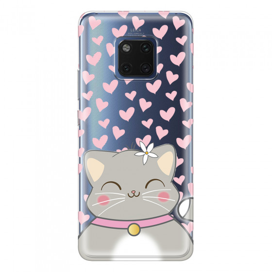HUAWEI - Mate 20 Pro - Soft Clear Case - Kitty