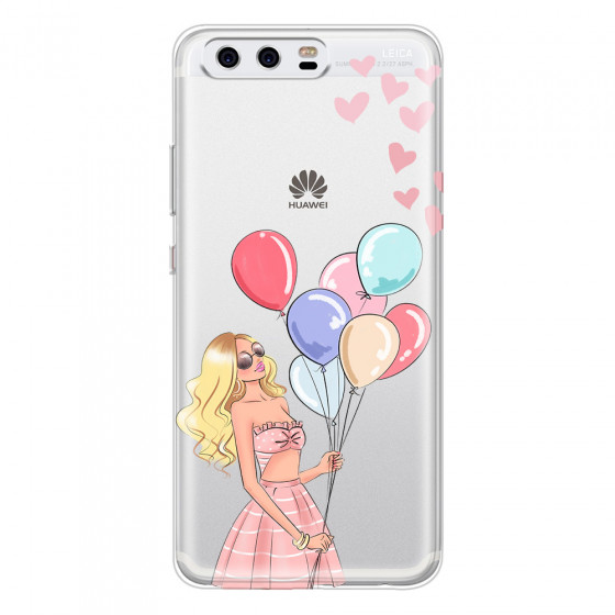 HUAWEI - P10 - Soft Clear Case - Balloon Party