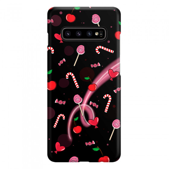 SAMSUNG - Galaxy S10 - 3D Snap Case - Candy Black