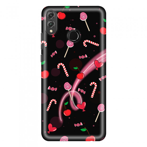 HONOR - Honor 8X - Soft Clear Case - Candy Black