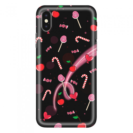 APPLE - iPhone XS Max - Soft Clear Case - Candy Black