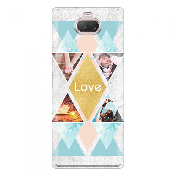 SONY - Sony 10 - Soft Clear Case - Triangle Love Photo