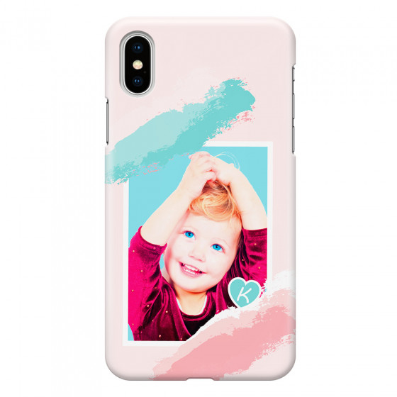 APPLE - iPhone XS Max - 3D Snap Case - Kids Initial Photo