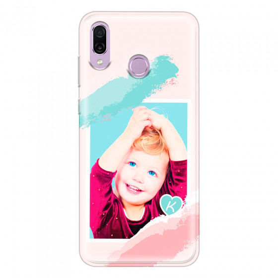 HONOR - Honor Play - Soft Clear Case - Kids Initial Photo