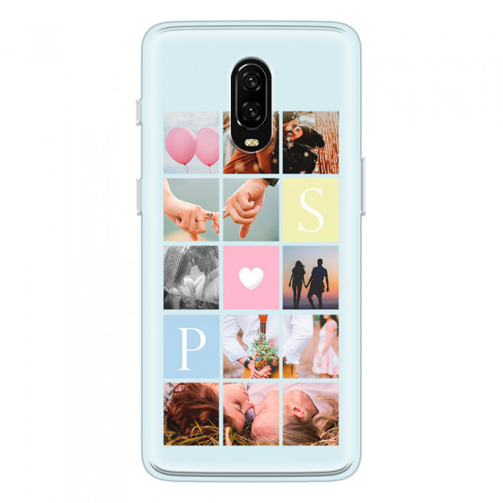 ONEPLUS - OnePlus 6T - Soft Clear Case - Insta Love Photo Linked
