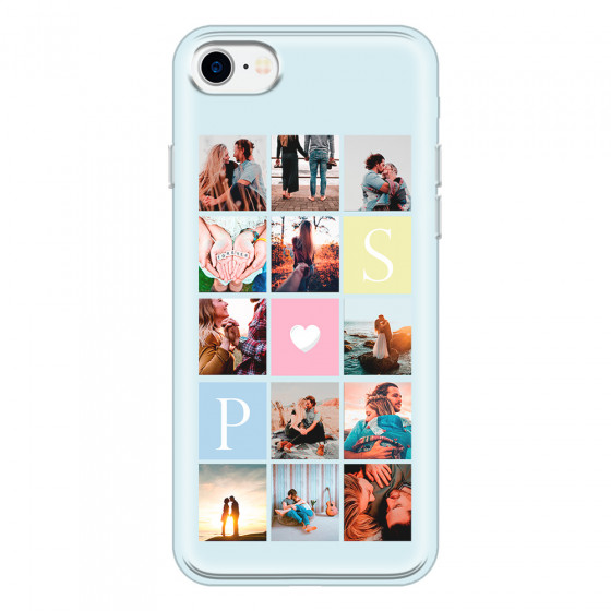 APPLE - iPhone 7 - Soft Clear Case - Insta Love Photo