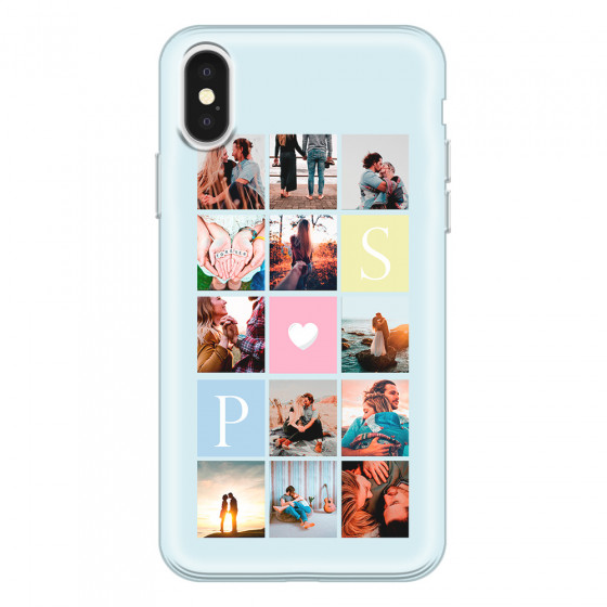 APPLE - iPhone X - Soft Clear Case - Insta Love Photo