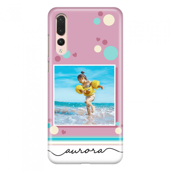 HUAWEI - P20 Pro - 3D Snap Case - Cute Dots Photo Case