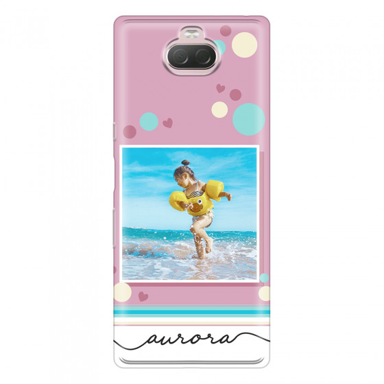 SONY - Sony 10 - Soft Clear Case - Cute Dots Photo Case