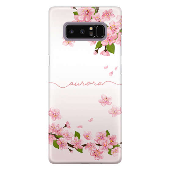 Shop by Style - Custom Photo Cases - SAMSUNG - Galaxy Note 8 - 3D Snap Case - Sakura Handwritten