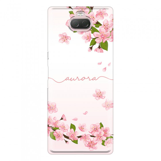 SONY - Sony 10 Plus - Soft Clear Case - Sakura Handwritten