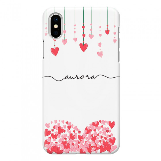 APPLE - iPhone XS Max - 3D Snap Case - Love Hearts Strings