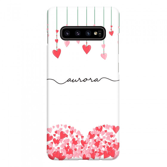 SAMSUNG - Galaxy S10 - 3D Snap Case - Love Hearts Strings