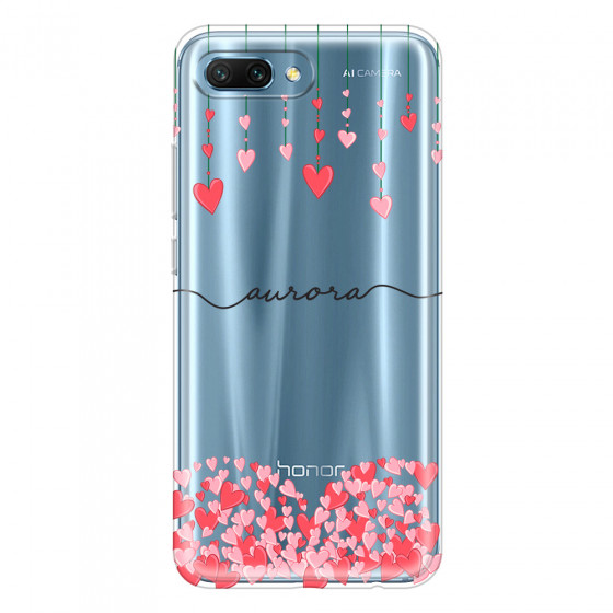 HONOR - Honor 10 - Soft Clear Case - Love Hearts Strings