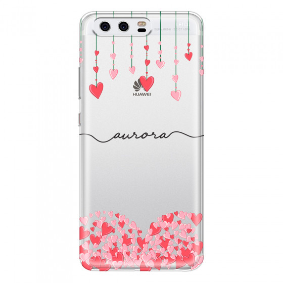 HUAWEI - P10 - Soft Clear Case - Love Hearts Strings