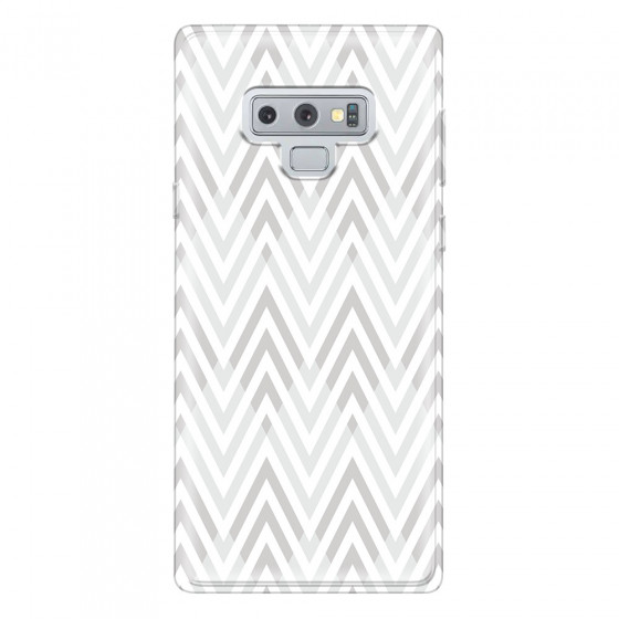 SAMSUNG - Galaxy Note 9 - Soft Clear Case - Zig Zag Patterns