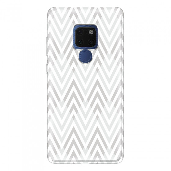 HUAWEI - Mate 20 - Soft Clear Case - Zig Zag Patterns