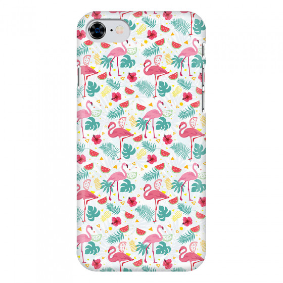 APPLE - iPhone 8 - 3D Snap Case - Tropical Flamingo II