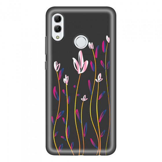 HONOR - Honor 10 Lite - Soft Clear Case - Pink Tulips