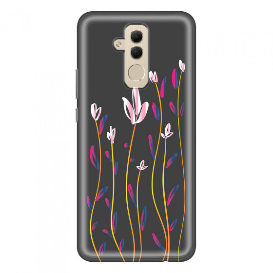 HUAWEI - Mate 20 Lite - Soft Clear Case - Pink Tulips