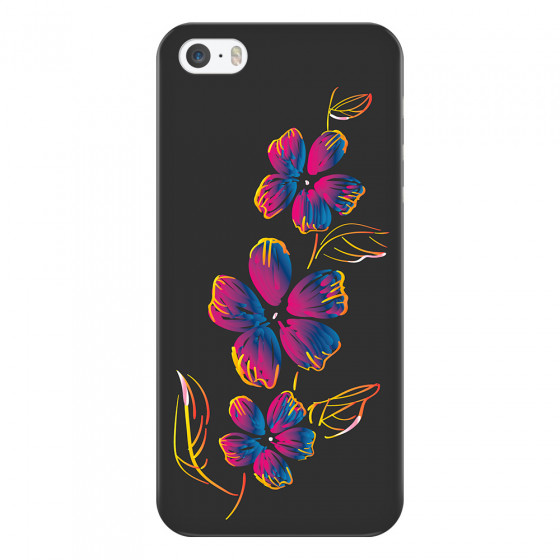 APPLE - iPhone 5S - 3D Snap Case - Spring Flowers In The Dark