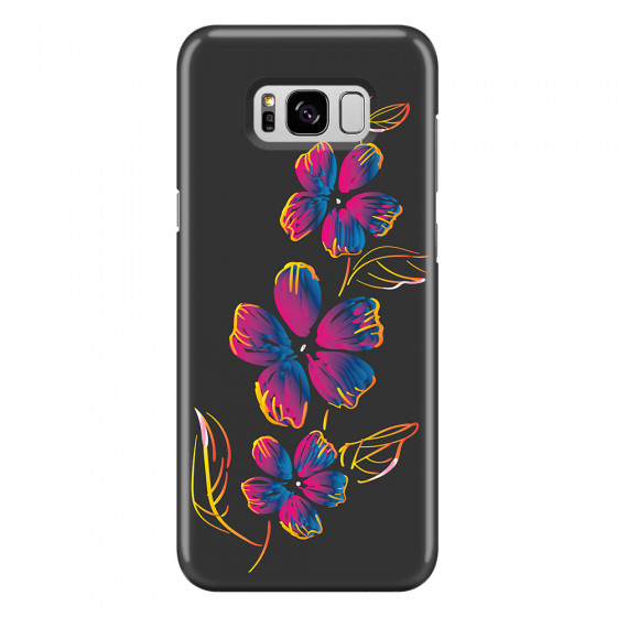 SAMSUNG - Galaxy S8 - 3D Snap Case - Spring Flowers In The Dark