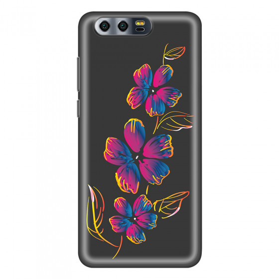 HONOR - Honor 9 - Soft Clear Case - Spring Flowers In The Dark