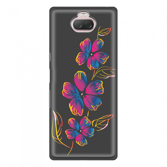 SONY - Sony 10 - Soft Clear Case - Spring Flowers In The Dark