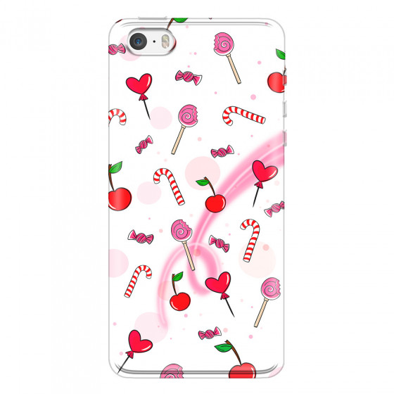 APPLE - iPhone 5S - Soft Clear Case - Candy White