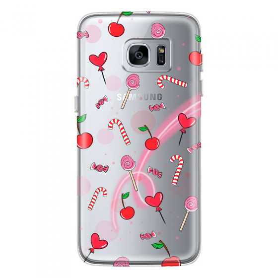 SAMSUNG - Galaxy S7 Edge - Soft Clear Case - Candy Clear