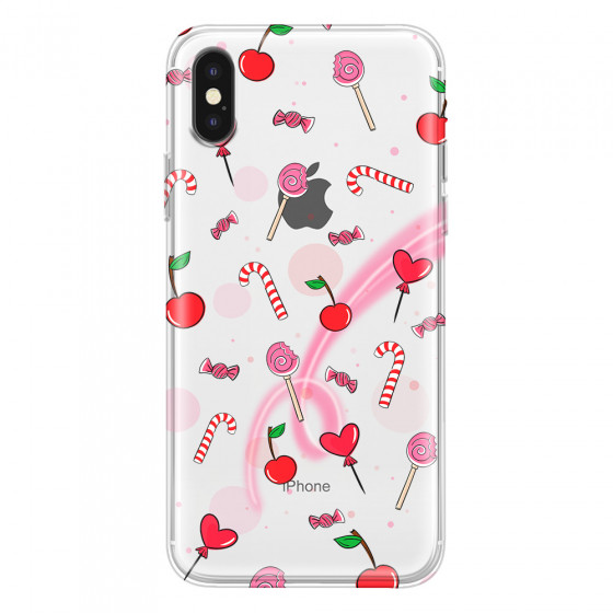 APPLE - iPhone XS Max - Soft Clear Case - Candy Clear