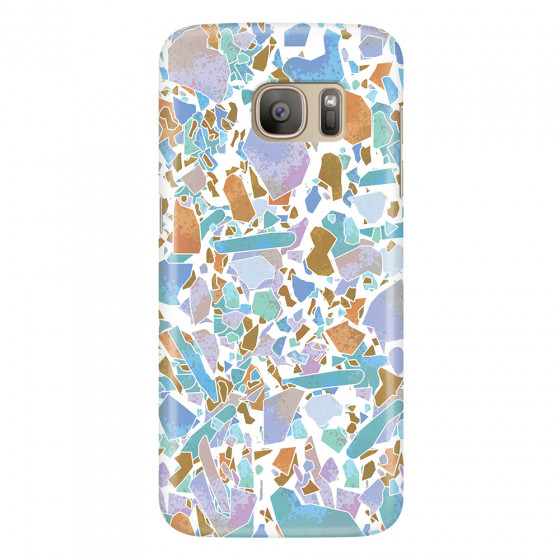 SAMSUNG - Galaxy S7 - 3D Snap Case - Terrazzo Design VIII
