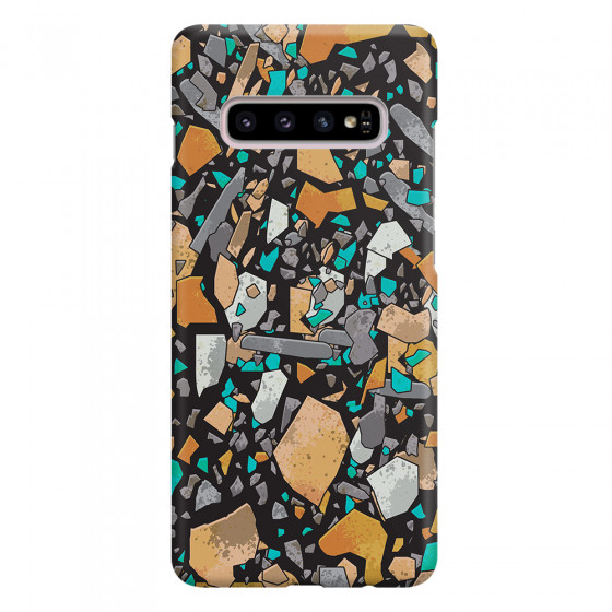 SAMSUNG - Galaxy S10 Plus - 3D Snap Case - Terrazzo Design VII