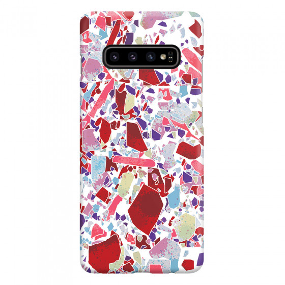 SAMSUNG - Galaxy S10 - 3D Snap Case - Terrazzo Design VI
