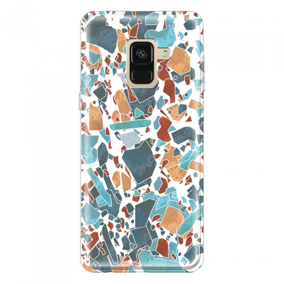 SAMSUNG - Galaxy A8 - Soft Clear Case - Terrazzo Design IV