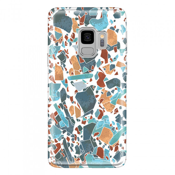 SAMSUNG - Galaxy S9 - Soft Clear Case - Terrazzo Design IV