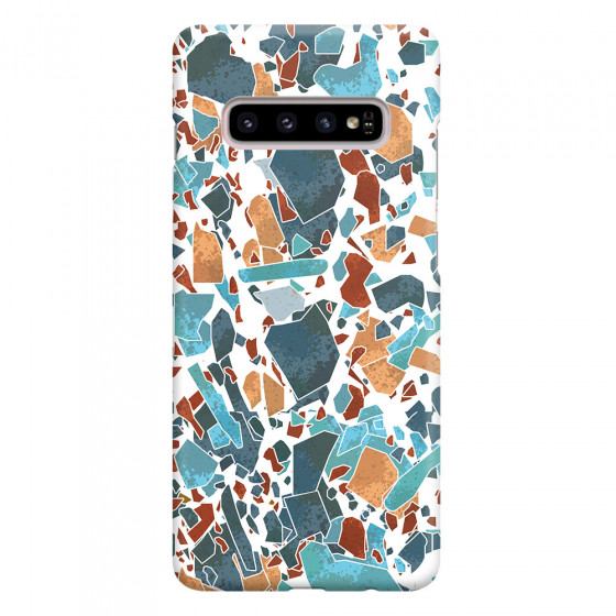 SAMSUNG - Galaxy S10 Plus - 3D Snap Case - Terrazzo Design IV