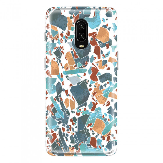 ONEPLUS - OnePlus 6T - Soft Clear Case - Terrazzo Design IV