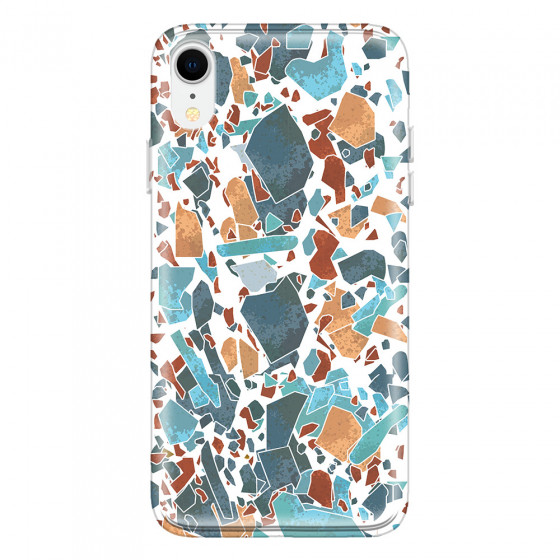 APPLE - iPhone XR - Soft Clear Case - Terrazzo Design IV