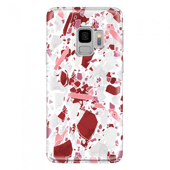 SAMSUNG - Galaxy S9 - Soft Clear Case - Terrazzo Design II