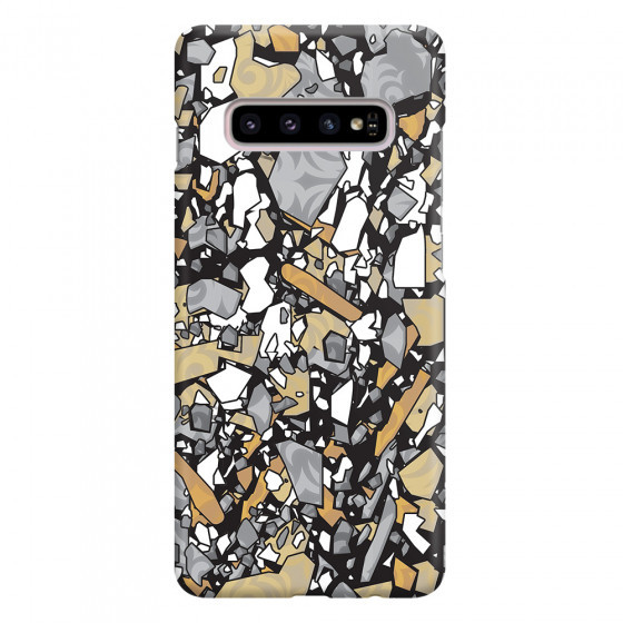 SAMSUNG - Galaxy S10 Plus - 3D Snap Case - Terrazzo Design I