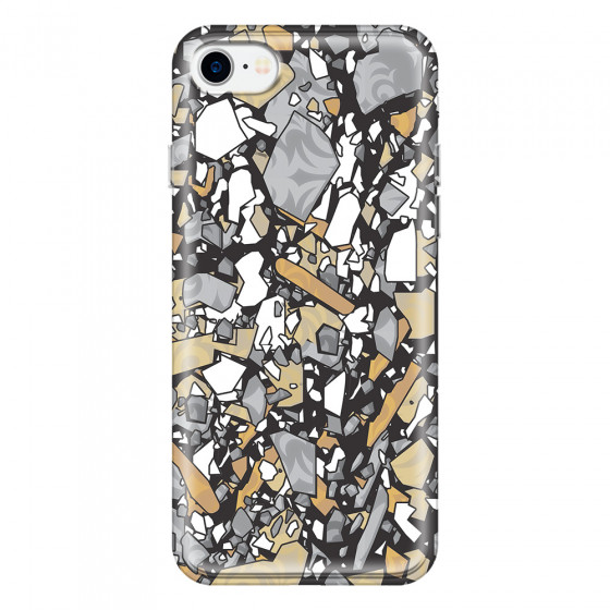 APPLE - iPhone 7 - Soft Clear Case - Terrazzo Design I