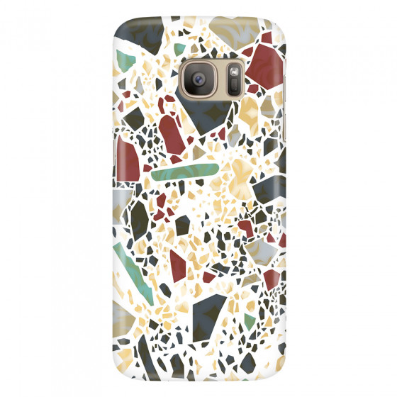 SAMSUNG - Galaxy S7 - 3D Snap Case - Terrazzo Design IX